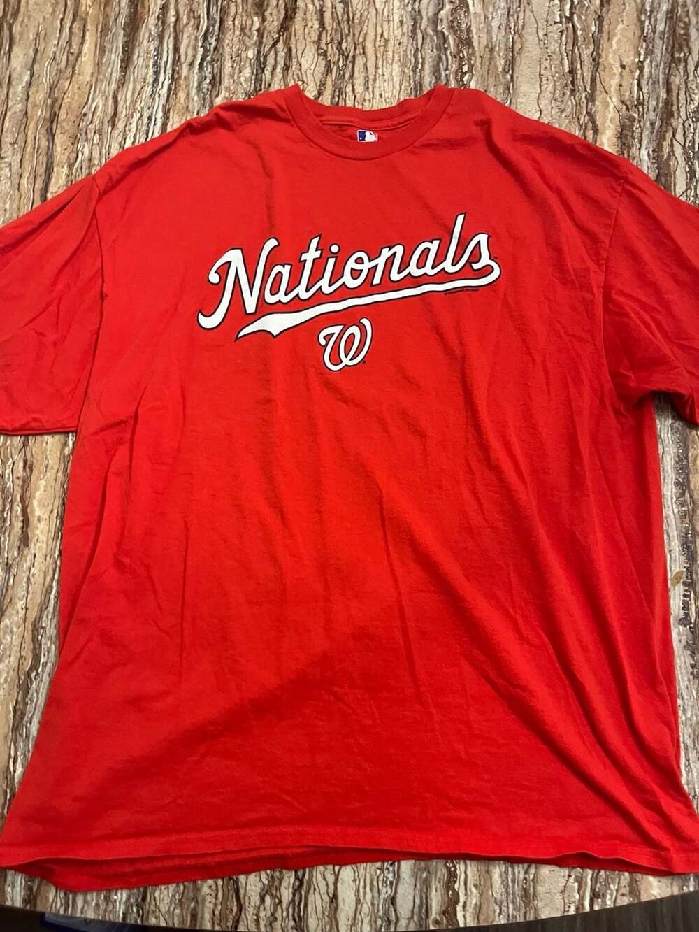 MLB Washington Nationals Genuine Merchandise Red Short Sleeve T-Shirt